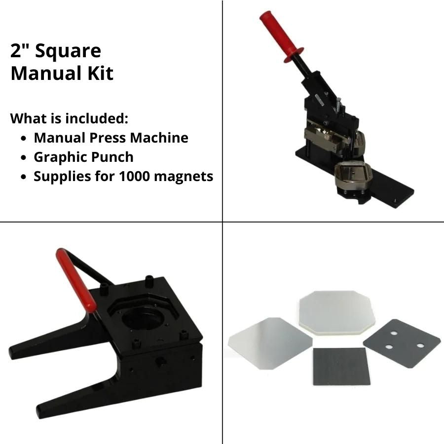 Manual Starter Kit Square 2x2 – Magnets Pro